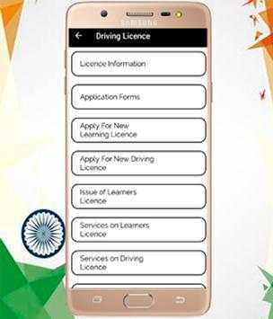 Online Driving Licence screenshot 2