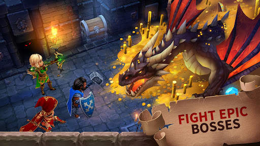 Forge of Glory: Match3 MMORPG & Action Puzzle Game screenshot 1