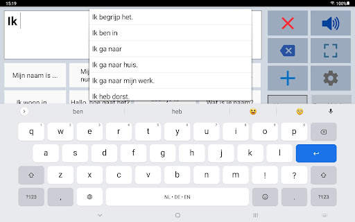 Spraak Assistent AAC screenshot 11