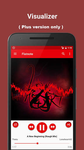 Flatnote Music Player screenshot 8