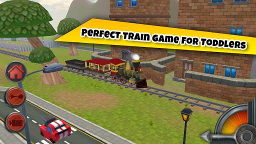 3D Train Game For Kids - Free Vehicle Driving Game स्क्रीनशॉट 5