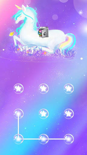 AppLock Theme Unicorn – Paid Theme screenshot 1
