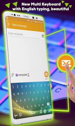 Multi language keyboard: Dual languages typing screenshot 3
