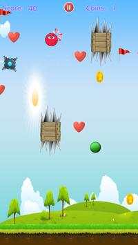 Red Aventure Candy Ball Jump screenshot 6