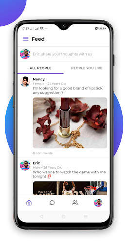 ML Chat - Meet and chat with new people for free screenshot 1