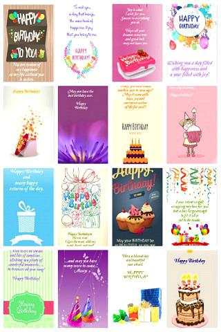 Free birthday Cards screenshot 4