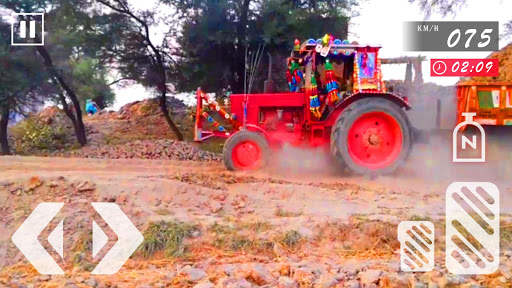 Tractor Trolley Simulator Game screenshot 1