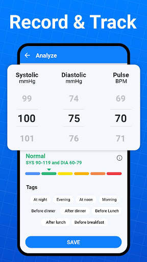 Blood Pressure App screenshot 2