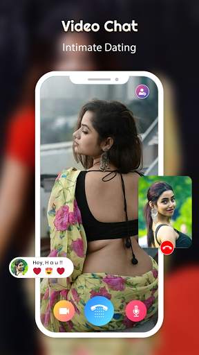 Girls Video Call : Desi Girl Video Call-Prank screenshot 1