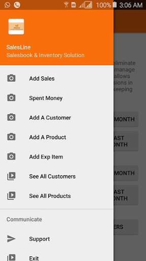 SalesLine Salesbook & Inventory Management 1 تصوير الشاشة