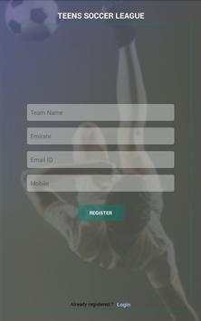 Teens Soccer League Registration screenshot 3