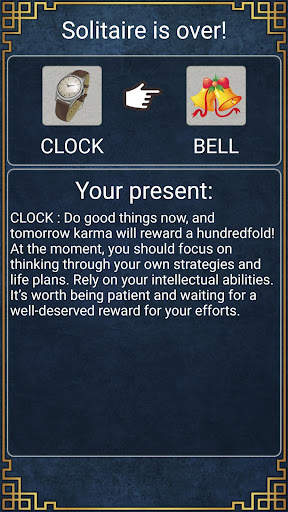Fortune telling solitaire screenshot 2