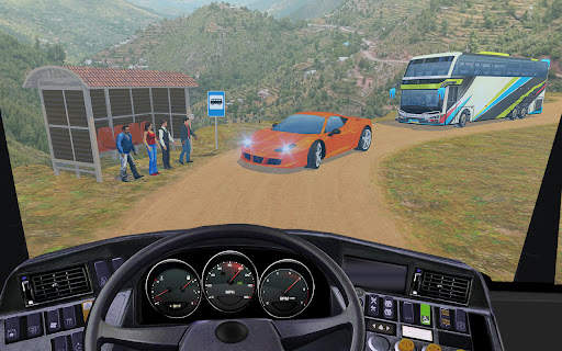 Mountain Offroad Bus Driving screenshot 4
