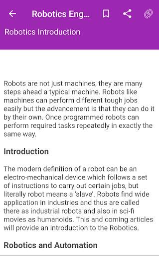 Learn Robotics Engineering screenshot 1