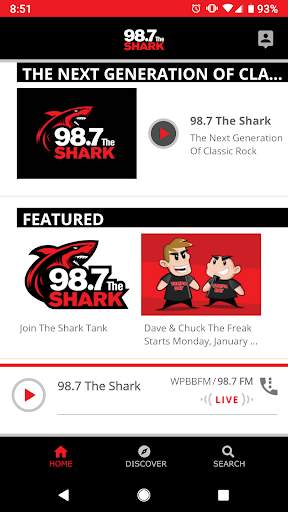 98.7 The Shark screenshot 1