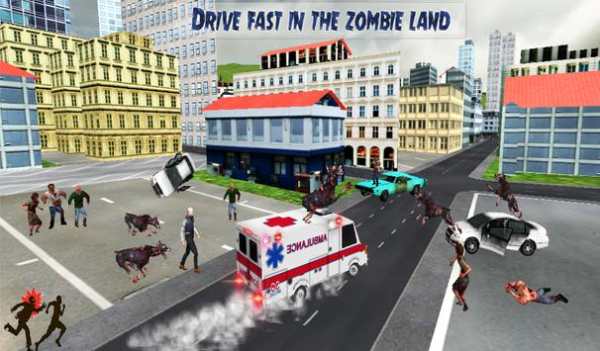 Ambulance Rescue Drive: Zombie screenshot 20