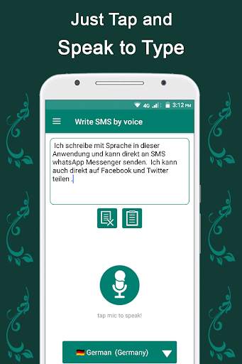 Write SMS by Voice - Voice Typing, Speech to Text screenshot 7