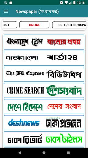 Newspaper & Website screenshot 5