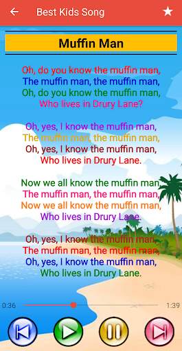 Kids Songs - Best Nursery Rhymes Offline screenshot 15