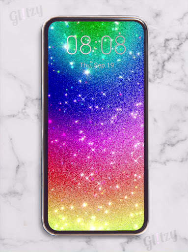 Glitter Live Wallpaper Glitzy скриншот 4