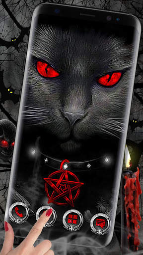 Cool Evil Cat Themes HD Wallpapers screenshot 1