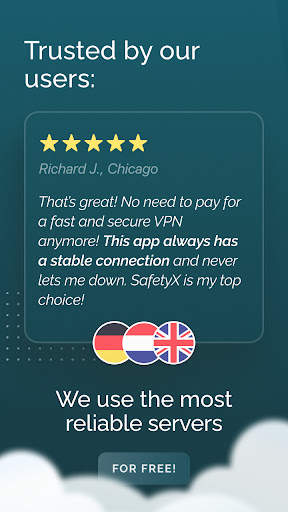 VPN SafetyX - turbo vpn app screenshot 2