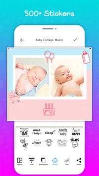 Baby Photo Collage 4 تصوير الشاشة