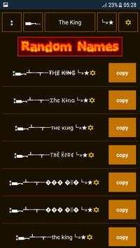Name Creator For Free Fire screenshot 3