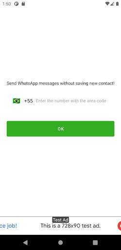 Direct Send WhatsApp Messages screenshot 1