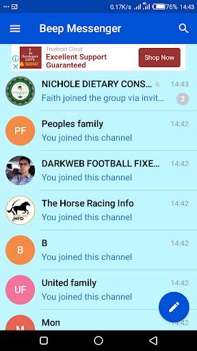 Beep Messenger - Messaging, Voice Calling App screenshot 3
