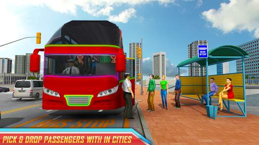 City Coach Bus Simulator Game screenshot 11