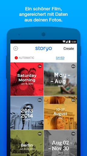 Storyo - Geschichten mit Fotos screenshot 1
