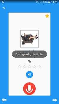 Turkish Vocabulary & Speaking Turkish - Awabe स्क्रीनशॉट 4