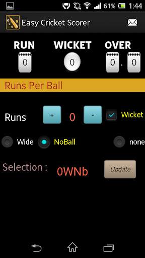 Easy Cricket Scorer screenshot 3