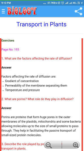 Class 11 Biology Notes & Solutions CBSE All States screenshot 7