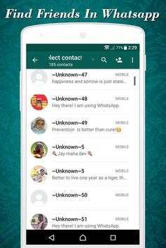 Friend Search for WhatsApp 5 تصوير الشاشة