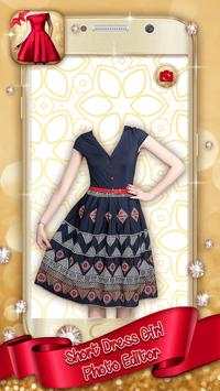 Short Dress Girl Photo Editor screenshot 3