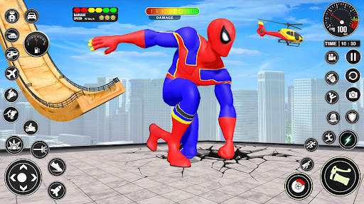 Rope Superhero Games Rope Hero screenshot 8