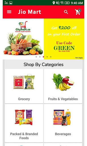 JioMart Kirana App - Online Grocery Shopping Guide screenshot 3