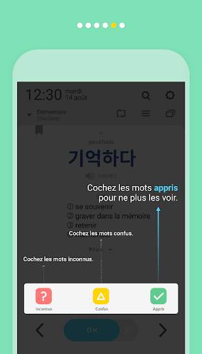 WordBit Coréen (mémorisation automatique ) screenshot 14