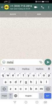 Open chat for WhatsApp screenshot 3