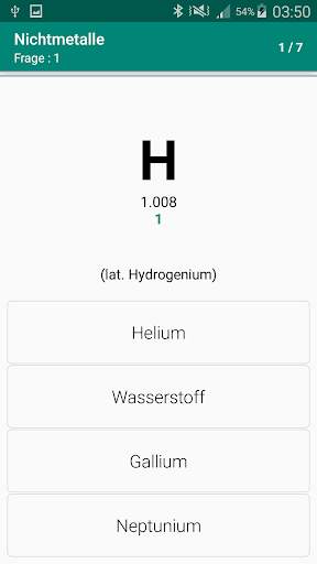 Chemie Quiz screenshot 2