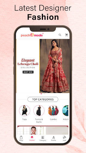 Peachmode Online Shopping स्क्रीनशॉट 1