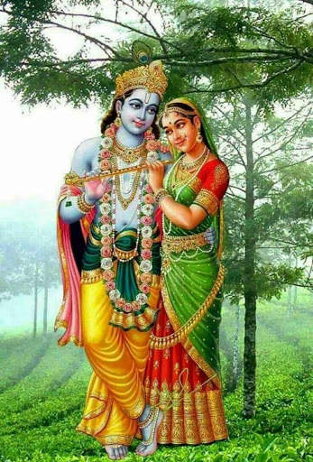 Radha Krishna Mobile Wallpaper скриншот 8