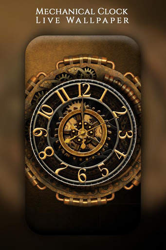 Mechanical Clock Live Wallpaper screenshot 4