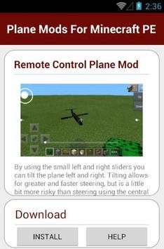 Plane Mods For Minecraft PE screenshot 3