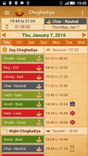 Choghadiya screenshot 3