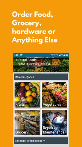 Sarthika Market - Food delivery and local shopping screenshot 2