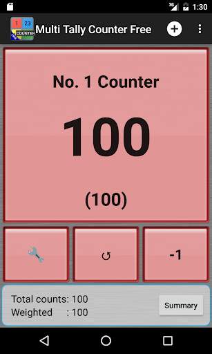 Multi Tally Counter Free screenshot 1