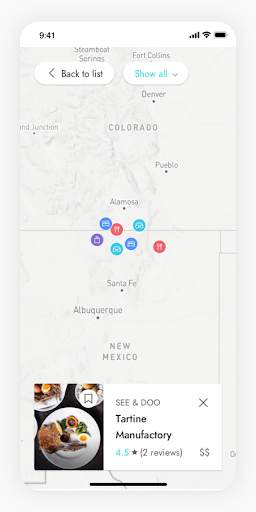 Golo - City Travel Guide by Flutter screenshot 5